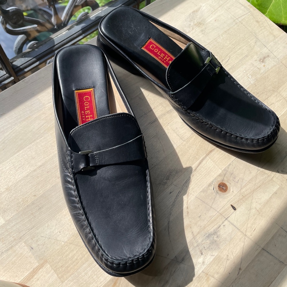 Vintage Cole Haan Loafers Mules 7.5 8